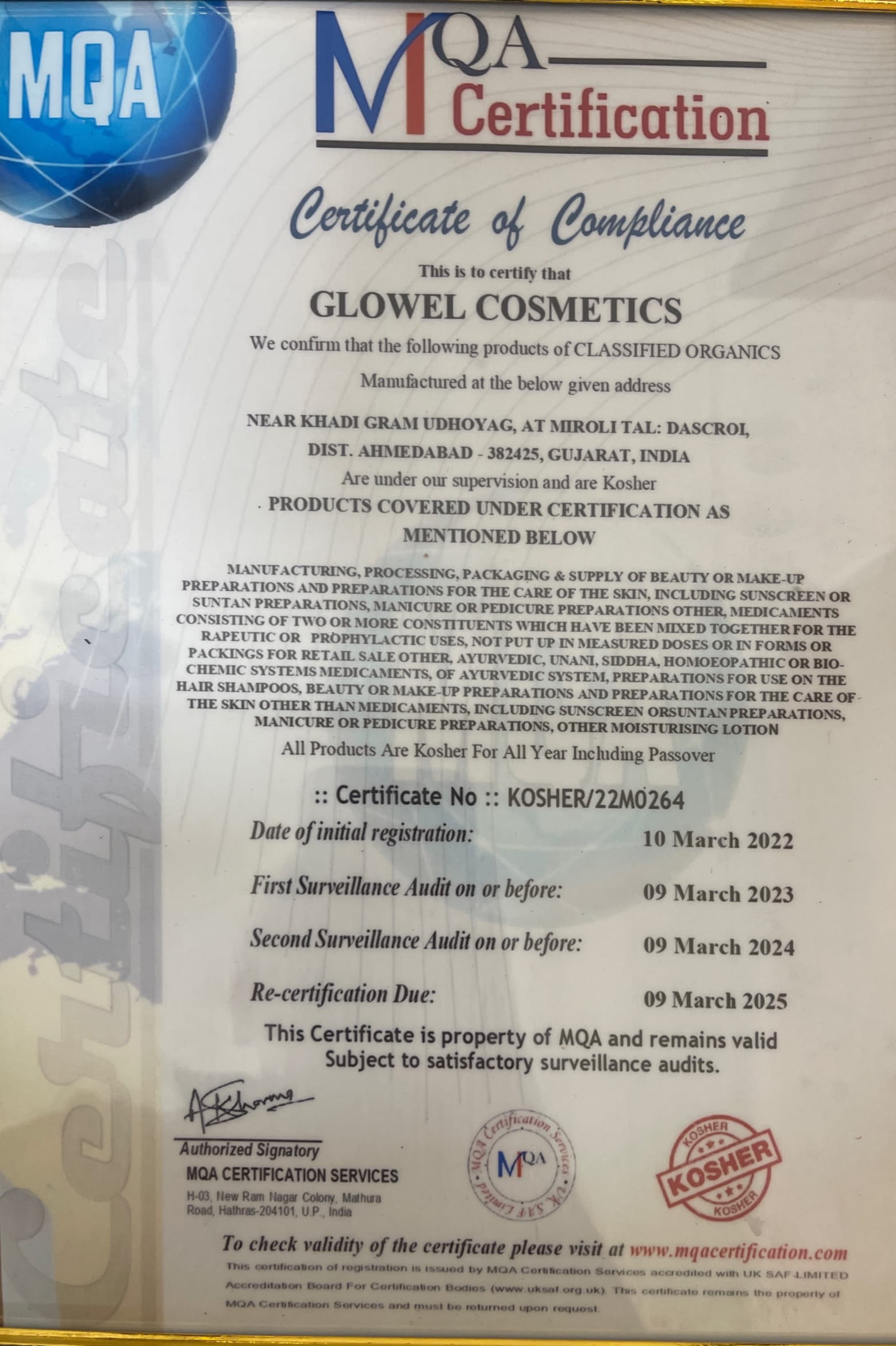 glowel cosmetics certifications-combined-1