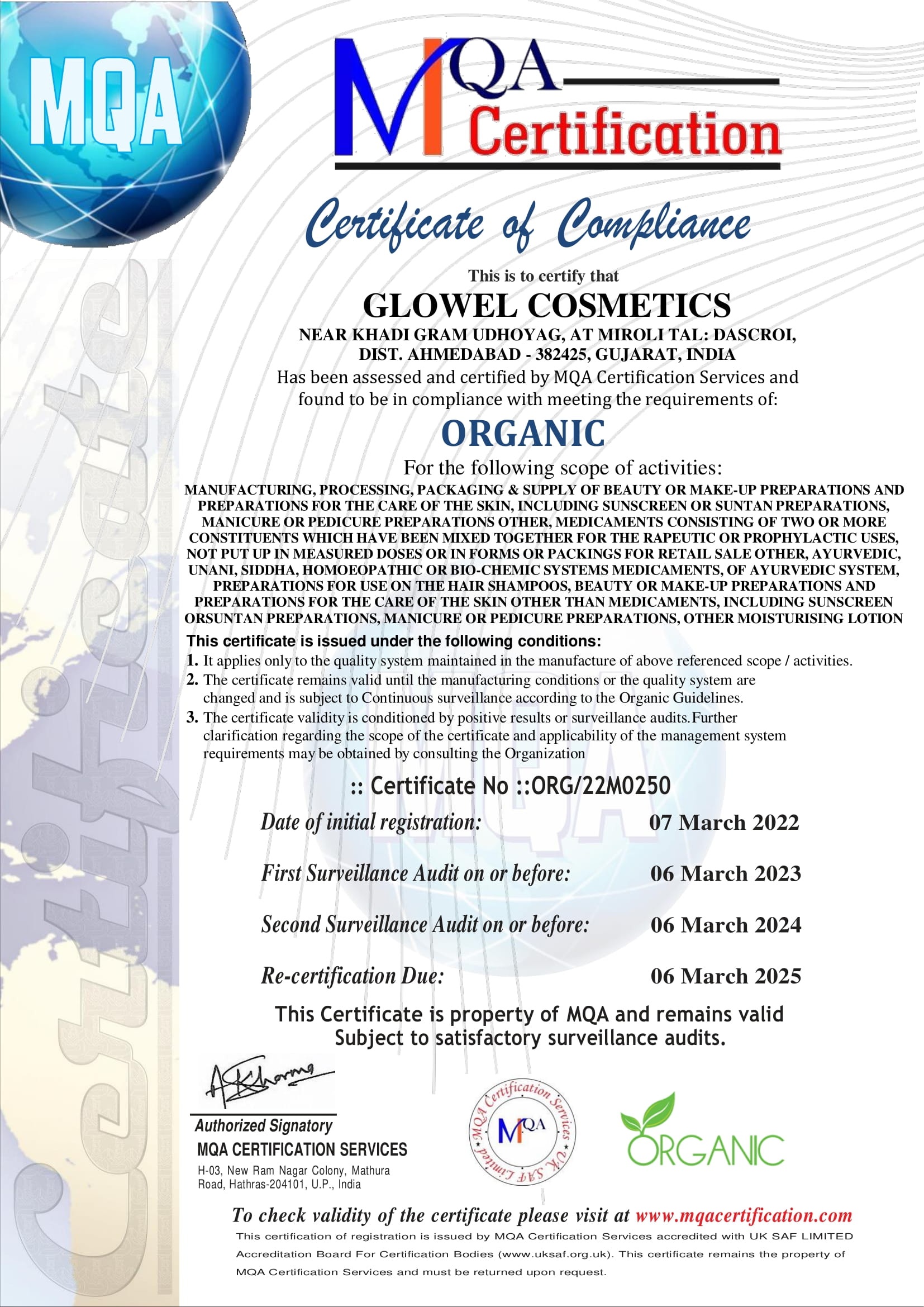glowel cosmetics certifications-combined-6